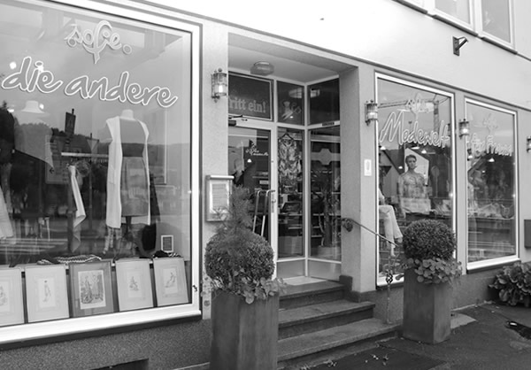 Modehaus Sofie Schaufenster